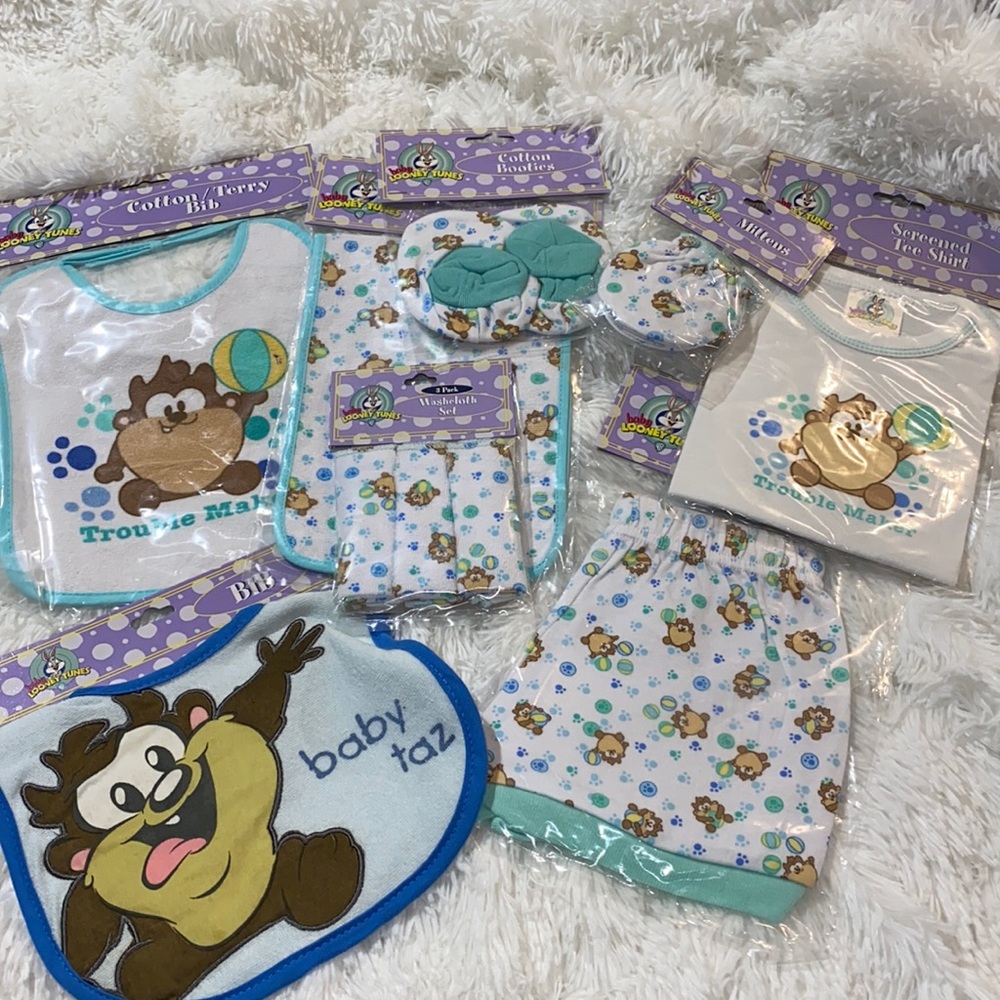 Vintage Baby TAZ - 8 Items